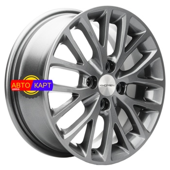 6x15/4x100 ET50 D60,1 KHW1506 (Vesta) Gray