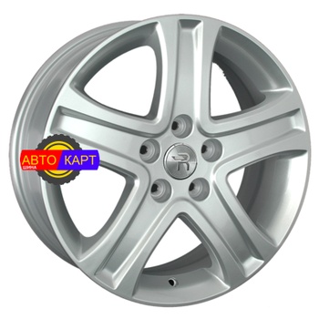 6,5x17/5x114,3 ET50 D64,1 H48 Sil (конус, C570)