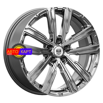 7,5x18/5x108 ET47 D60,1 Аламер (КС1216) Дарк платинум