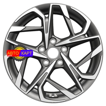 7x17/5x114,3 ET45 D60,1 KHW1716 (Changan/Geely/Lexus/Toyota) Gray-FP (пш)