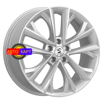 7x18/5x112 ET45 D57,1 КР012 (Karoq/Taos) Elite Silver