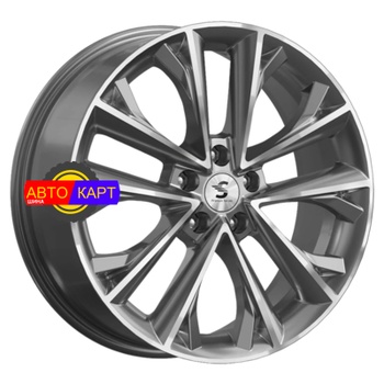 7x18/5x112 ET43 D57,1 КР012 (Tiguan) Diamond Gloss Graphite