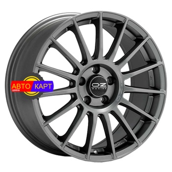 9,5x19/5x112 ET21 D66,46 Superturismo LM Matt Graphite + Silver Lettering