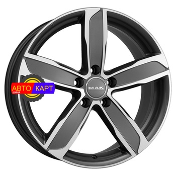 7,5x16/5x112 ET28 D66,45 Stadt W Gunmetal Mirror Face