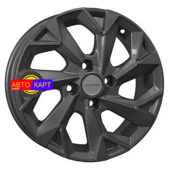 5,5x14/4x100 ET45 D56,1 KHW1402 (Honda Civic) Gray