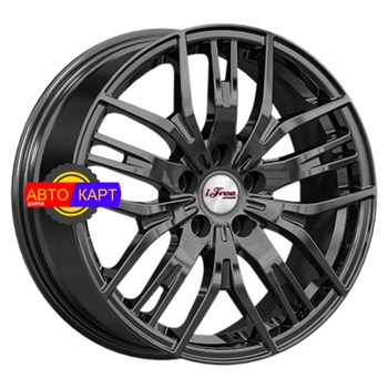 7x17/5x100 ET45 D56,1 Аскет (КС1072) BK