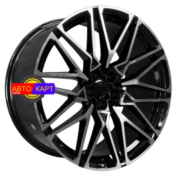 10x21/5x112 ET35 D66,5 5063 Black machined face (HNGD)