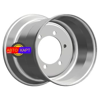 13x15,5/6x205 ET-15 D161 RAL9006 (00.00.020.20)
