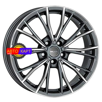 8x19/5x112 ET46 D66,6 Mark Gunmetal Mirror Face