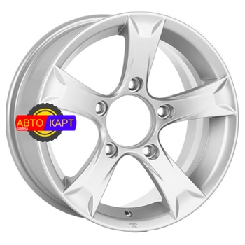 6,5x15/5x139,7 ET30 D98 Триал (КС621) Сильвер