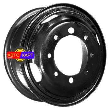 7x20/6x275 ET144 D221 M20 Black (55-А130-3101012) (11 мм) ЗИЛ-4331, б/футор. 2 030 кг