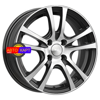 6x15/5x100 ET38 D57,1 Дели (КЛ300) Алмаз