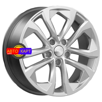 7x17/5x114,3 ET45 D67,1 Тукан (КЛ356) Toyota silver