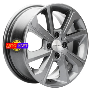 6x15/4x98 ET36 D58,6 KHW1501 (Lada Granta) Gray