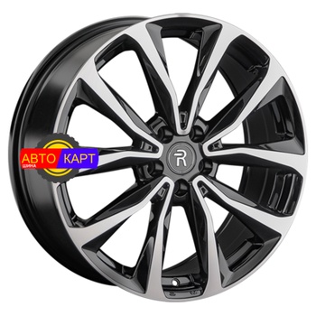 7,5x19/5x108 ET33 D60,1 CHR107 BKF (конус, C570)