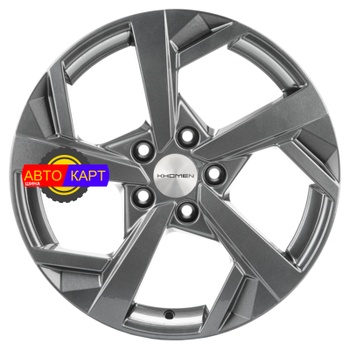 7x17/5x114,3 ET50 D67,1 KHW1712 (CX-5/Seltos/Optima) Gray