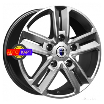 8x18/5x127 ET45 D71,6 Backfire (КС763) Дарк платинум