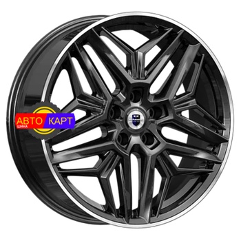 7x19/5x114,3 ET40 D64,1 Колумб (КС1038) Алмаз черный