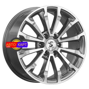 8,5x20/6x139,7 ET33 D75,1 КР006 (Haval H9) Diamond Gloss Graphite (78878)
