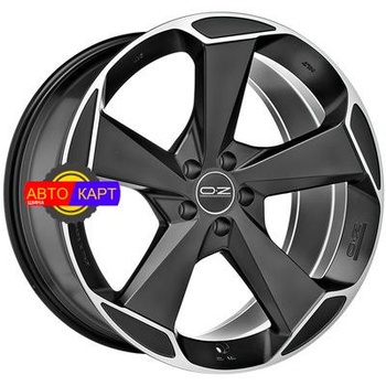 10x21/5x112 ET52 D79 Aspen HLT Matt Black + Diamond Cut
