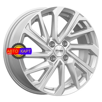 6,5x16/4x100 ET45 D56,6 Неом (Nexia) (КС1172) Сильвер
