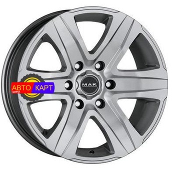 8,5x18/6x114,3 ET30 D66,1 Stone 4x4 T Silver