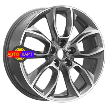 7x18/5x112 ET45 D57,1 КР001 (Karoq) Diamond Gloss Graphite