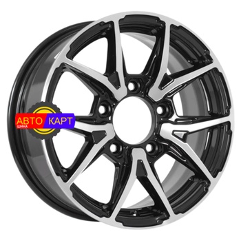 6,5x16/5x139,7 ET40 D98,2 Нокс (КС1202) Блэк Джек