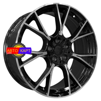 10x20/5x112 ET33 D66,6 5407 Gloss Black Machine Face (PDW)