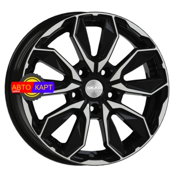 6x16/5x114,3 ET51 D67,1 Сочи (КЛ309) Алмаз