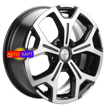 6,5x17/5x120 ET60 D65,1 KHW1710(2) (VW Multivan) Black-FP