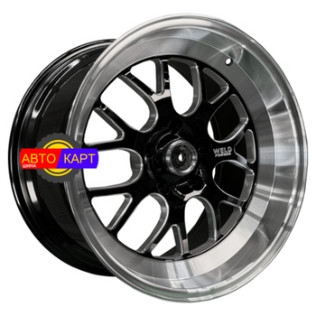 10,5x18/5x120 ET25 D72,6 7009 Black Milling (HNGD)