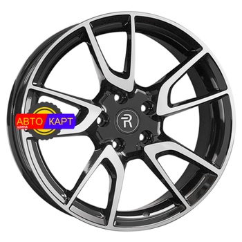 8x18/5x114,3 ET40 D64,1 LX187(HV) BKF (конус, C570)