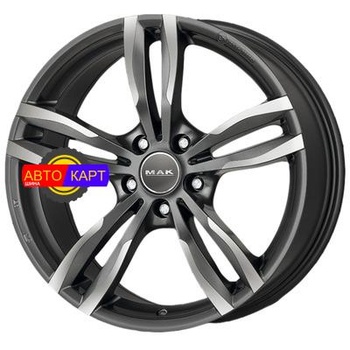 8x19/5x120 ET37 D72,6 Luft Gunmetal Mirror Face