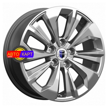 7x17/5x112 ET45 D57,1 Авиор (КС936) Дарк платинум брайт