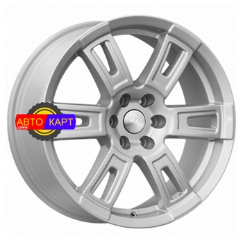 8x18/6x114,3 ET30 D67,1 Тор (КЛ252) Сильвер