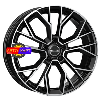 8x18/5x108 ET45 D72 Stilo Black mirror
