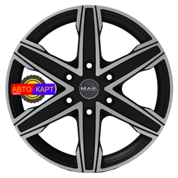 6,5x16/6x130 ET54 D84,1 King 6 Ice Black