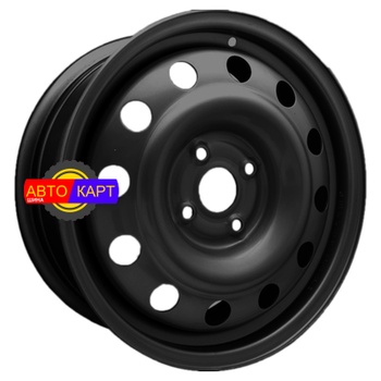 6x15/4x100 ET48 D54,1 Hyundai Solaris, Kia Rio Черный