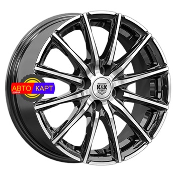6x15/4x100 ET50 D60,1 Сандал (КС1199) Алмаз черный