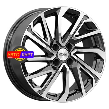 6,5x16/4x100 ET46 D54,1 Неом (Rio/Solaris) (КС1172) Алмаз черный