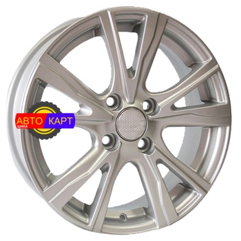 6x15/4x100 ET45 D60,1 574 Silver