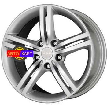 7,5x17/5x108 ET45 D72 Veloce Italia Silver