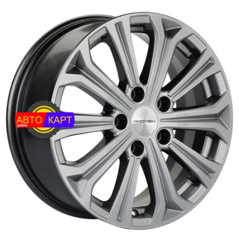 6,5x16/5x114,3 ET45 D60,1 KHW1610 (Toyota/Suzuki) Gray