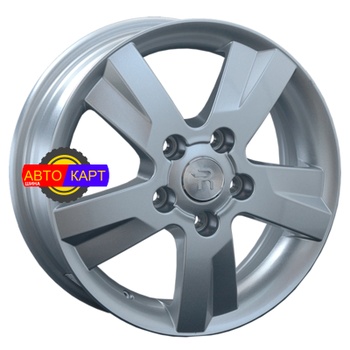 6,5x17/5x114,3 ET37 D66,6 HV30 Sil (конус, C570)