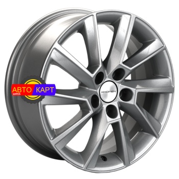 6x15/5x100 ET38 D57,1 KHW1507 (Rapid/Fabia) Gray