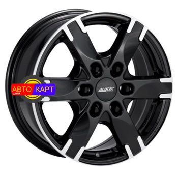 8x18/6x114,3 ET45 D66,1 Titan Diamant black front polished