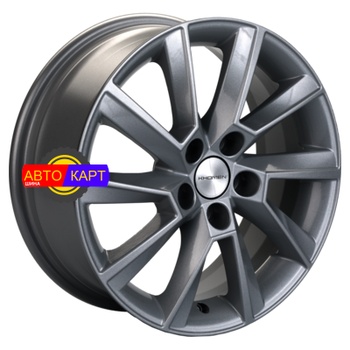 6x15/5x100 ET40 D57,1 KHW1507 (Polo) Gray