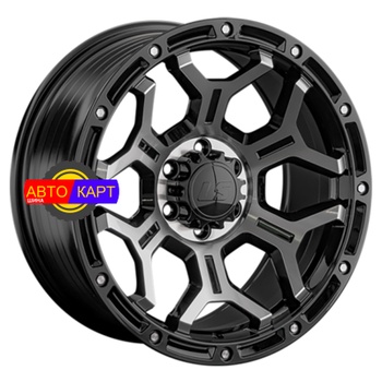 9x18/6x114,3 ET25 D67,1 RC68 BKF (конус, Колпак+лого)