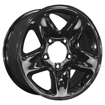 8x18/5x150 ET60 D110 Toyota 5 Triangle Gloss Black (LTM)